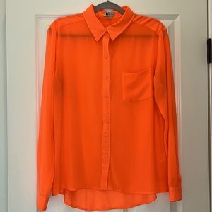 Neon orange shirt